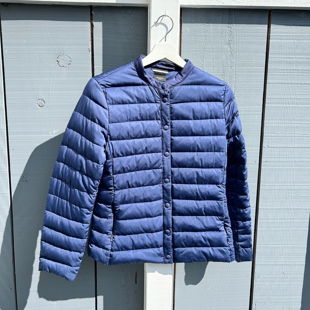 Weekend Max Mara Blue Puffer Jacket